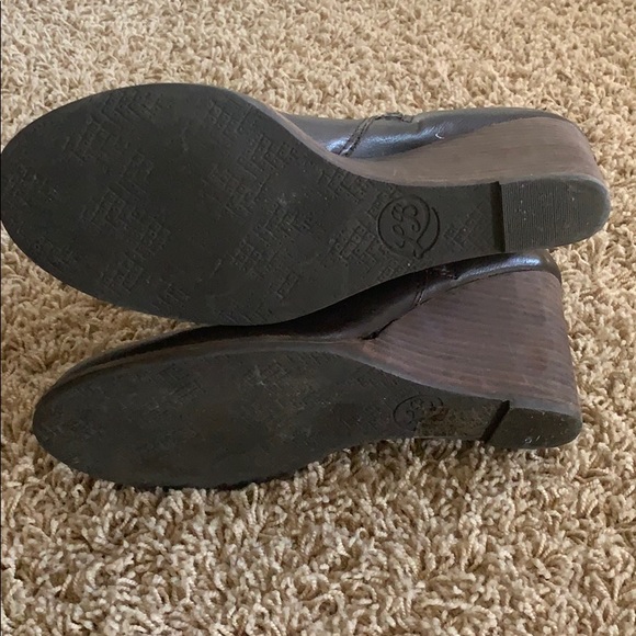 Lucky Brand brown wedge boots - Picture 4 of 5